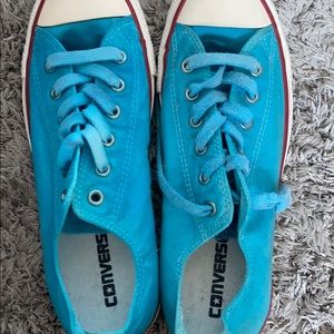 Blue Converse Shoes